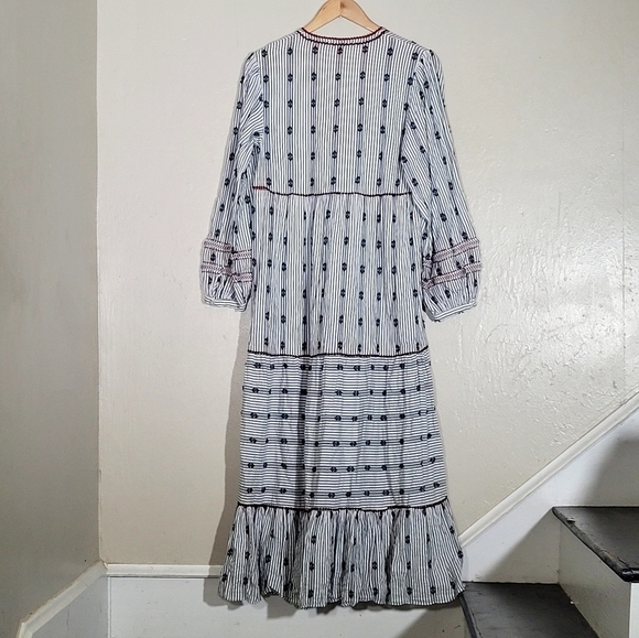 Zara Tiered Maxi Dress Blogger Favorite - Picture 3 of 7